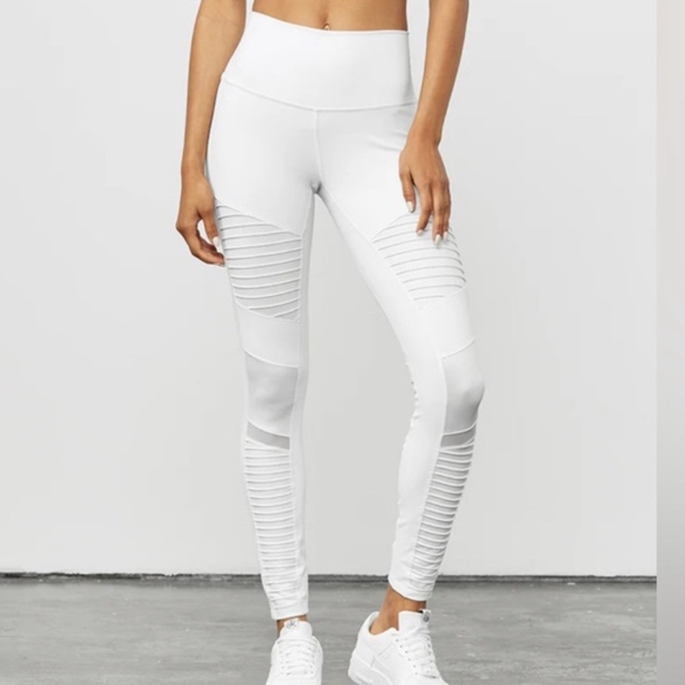 Alo yoga moto  High-Waisted Leggings